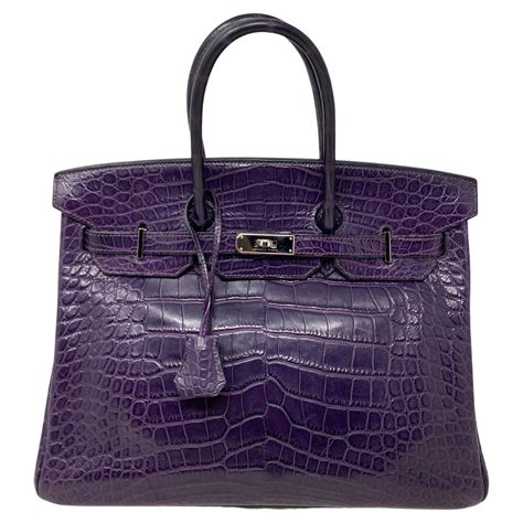 hermes birkin ghillies purple|hermes birkin purple bag.